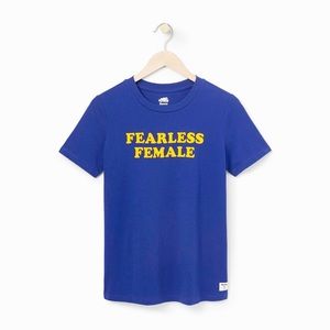 Roots fearless female tee